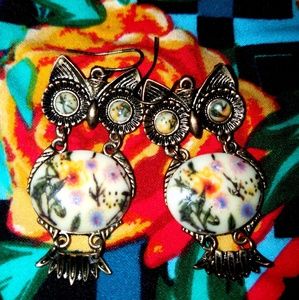 Owl earrings